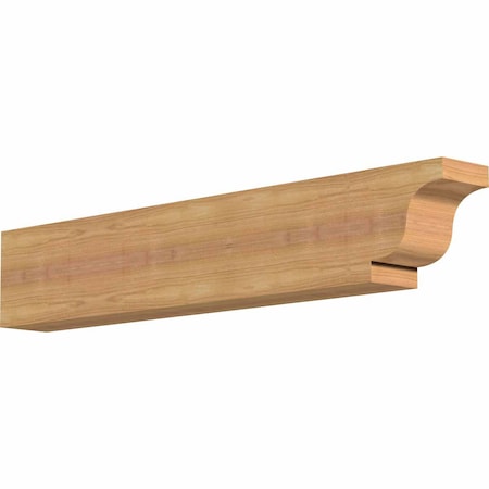 Ekena Millwork Newport Smooth Rafter Tail, Western Red Cedar, 3 1/2"W x 6"H x 32"L RFT04X06X32NEW00SWR